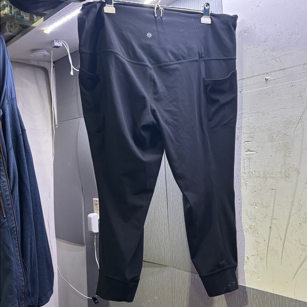 ATHLETA STASH SALUTATION RUCH JOGGERS - Picture 4 of 7